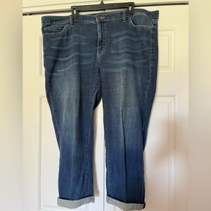Jennifer Lopez Boyfriend Jeans, Size 20W